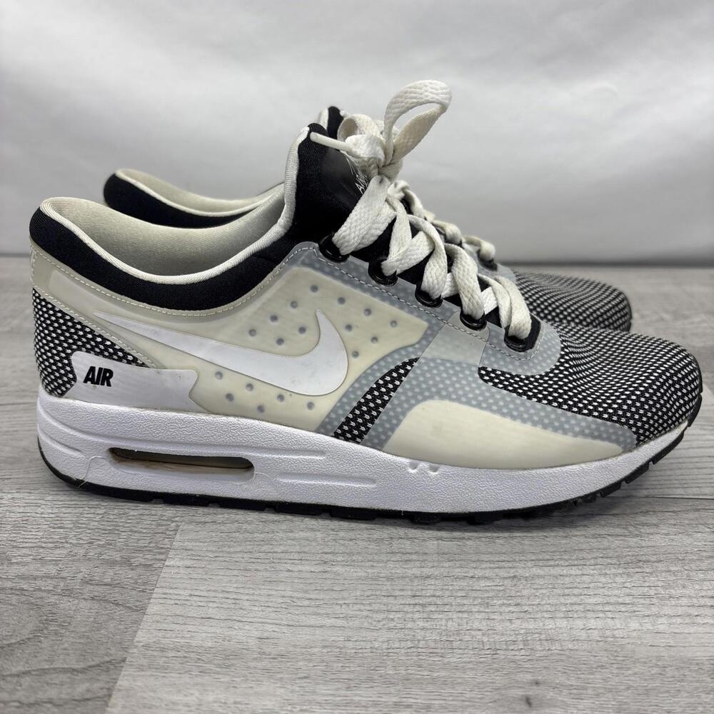Nike Air Max Zero | Black-White-Wolf-Grey | Oreo Size 6.5Y - Picture 3 of 16